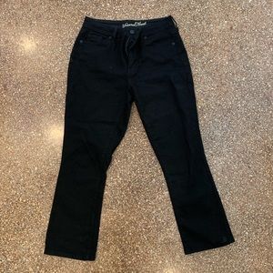 Universal Threads High Rise Kick Boot Crop, 4/27